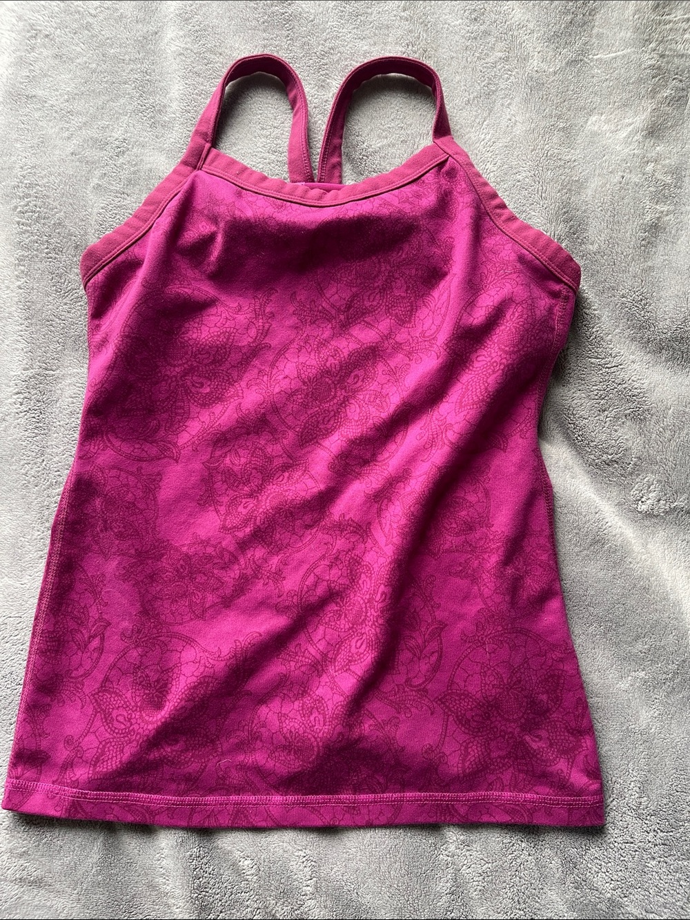 Purple lululemon tank top